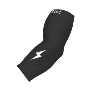 BRUCE BOLT Graduated Compression Premium 3/4 Arm Sleeve - BLACK