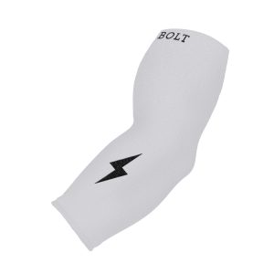 BRUCE BOLT Graduated Compression Premium 3/4 Arm Sleeve - WHITE