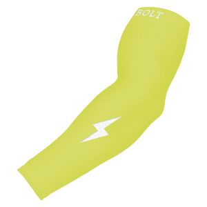 Graduated Compression Premium Arm Sleeve - Neon Yellow