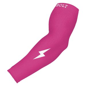 BRUCE BOLT Graduated Compression Premium Arm Sleeve - PINK