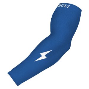 BRUCE BOLT Graduated Compression Premium Arm Sleeve - ROYAL