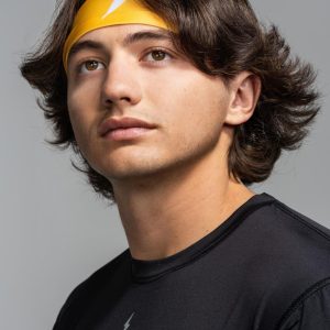 Performance Wide Headband - Yellow