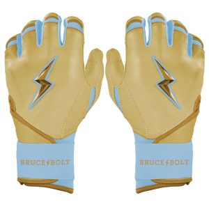 Bryce Rainer Signature Series Long Cuff Batting Gloves - Ivory