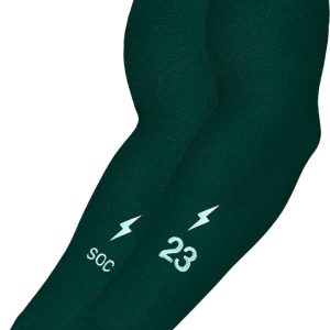 Personalized BRUCE BOLT Graduated Compression Premium Arm Sleeve - GREEN