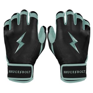 PREMIUM PRO BADER Series Short Cuff Batting Gloves - BLACK
