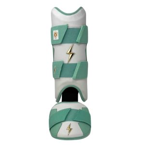 King of JUCO Creator Series Leg Guard - White/Mint