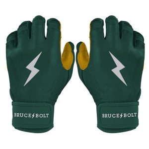PREMIUM PRO Short Cuff Batting Gloves - GREEN