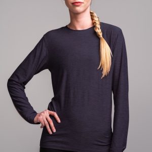 Women's SuperSoft Long Sleeve Shirt - Charcoal