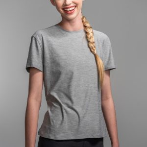 Women's SuperSoft Short Sleeve Shirt - Grey